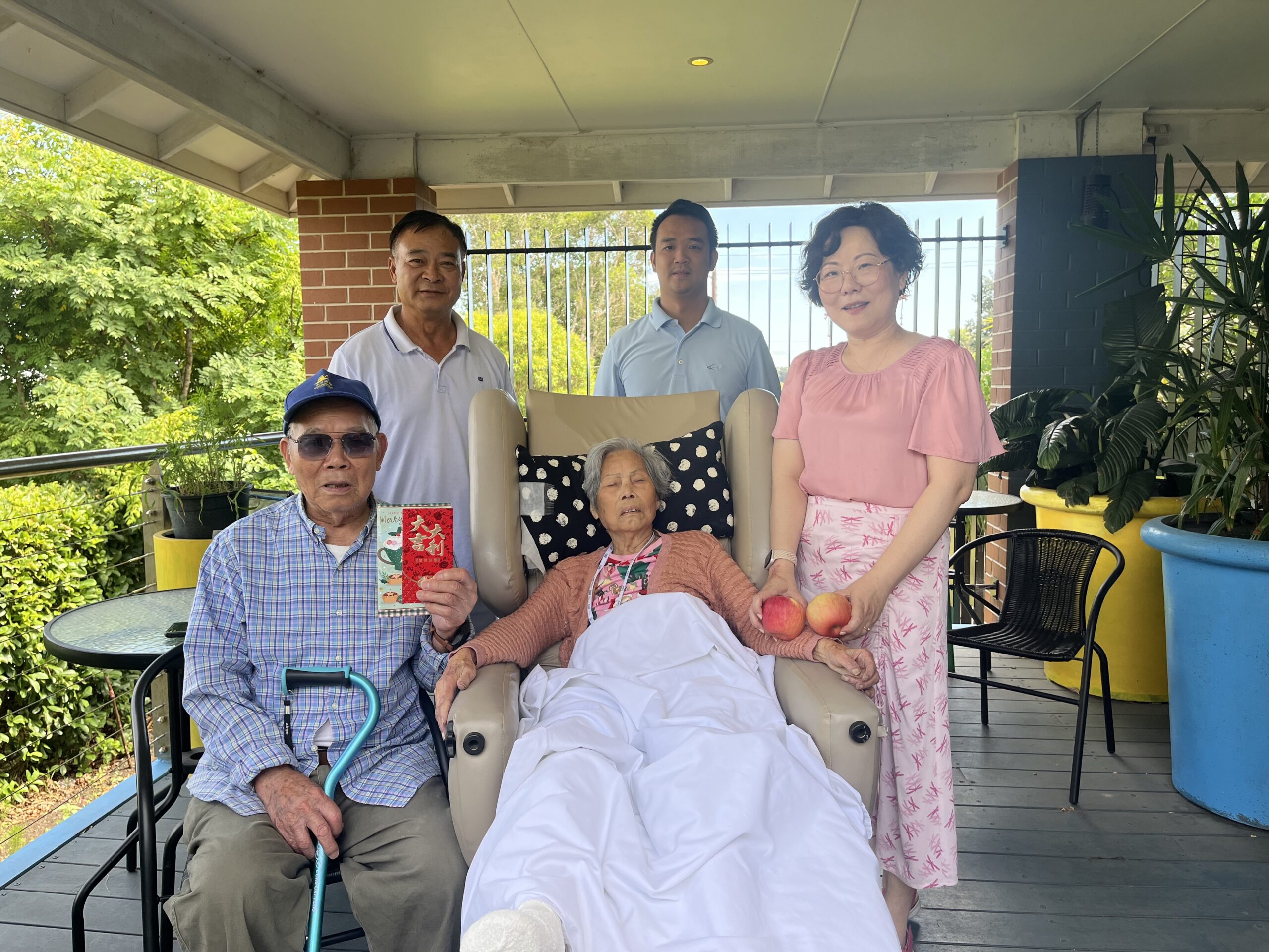 悉尼老人院探访张泽纪和曹阿姨夫妇